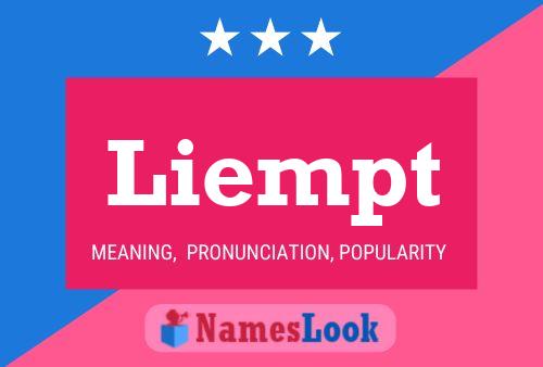 Liempt Name Poster