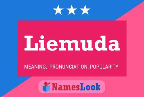 Liemuda Name Poster