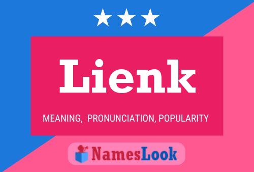 Lienk Name Poster