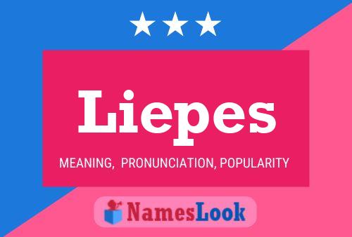 Liepes Name Poster