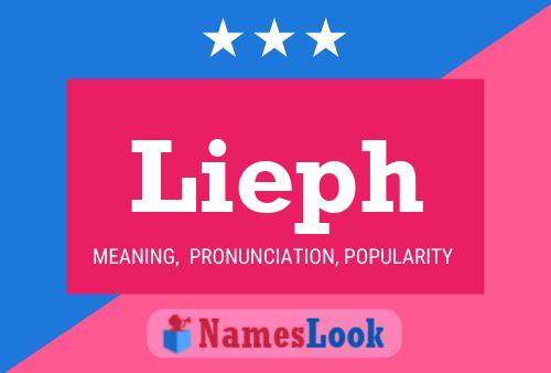 Lieph Name Poster