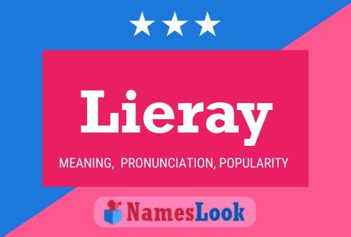 Lieray Name Poster