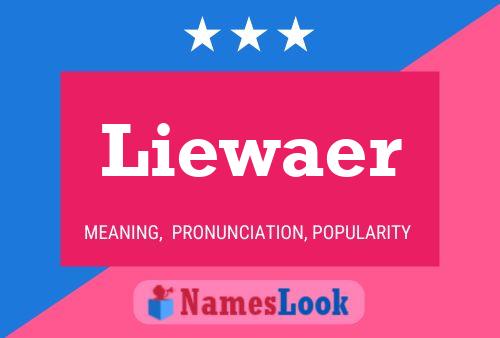 Liewaer Name Poster