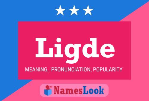 Ligde Name Poster