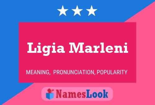 Ligia Marleni Name Poster