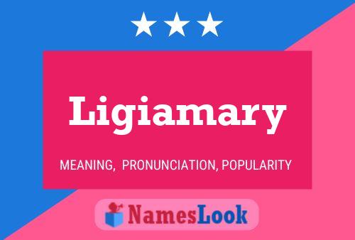 Ligiamary Name Poster