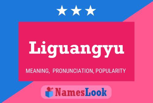 Liguangyu Name Poster