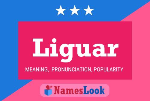 Liguar Name Poster