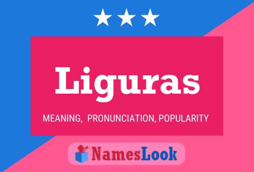 Liguras Name Poster