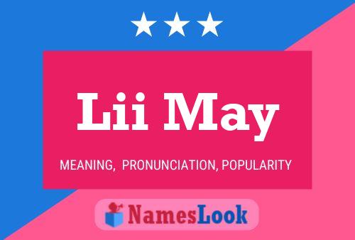 Lii May Name Poster