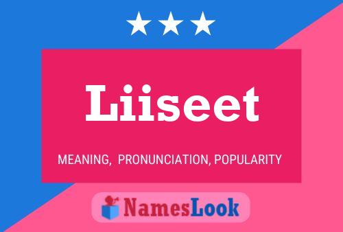 Liiseet Name Poster