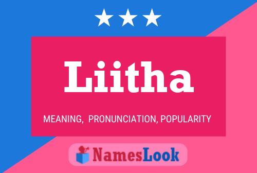 Liitha Name Poster