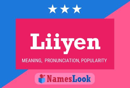 Liiyen Name Poster