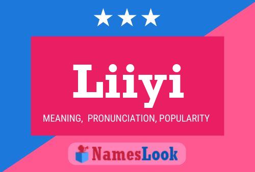 Liiyi Name Poster