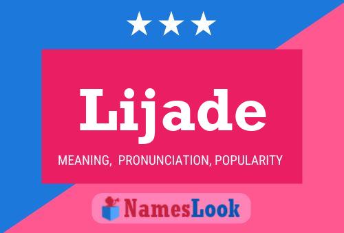 Lijade Name Poster