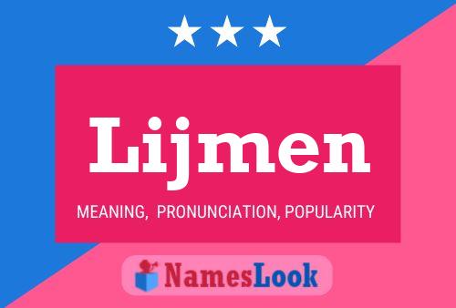 Lijmen Name Poster