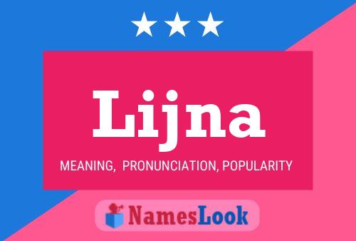 Lijna Name Poster