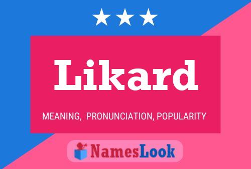 Likard Name Poster