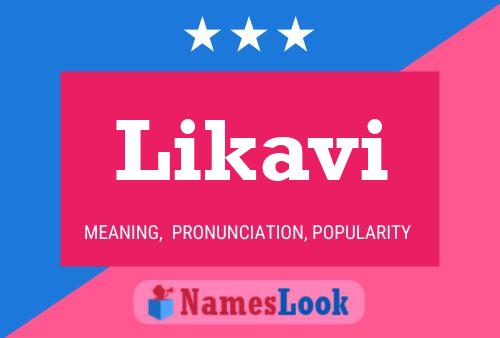 Likavi Name Poster