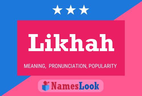 Likhah Name Poster