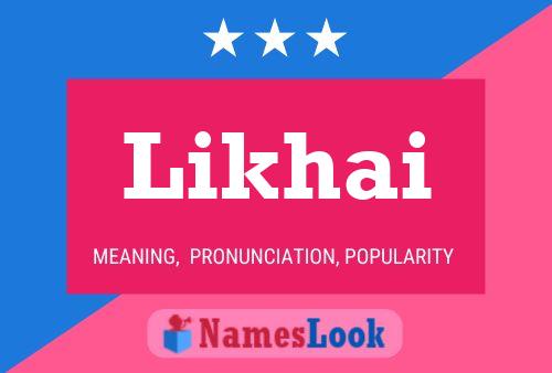 Likhai Name Poster