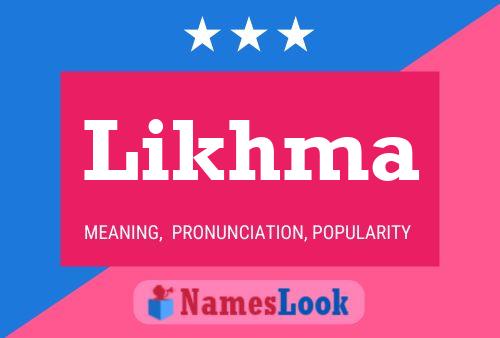 Likhma Name Poster