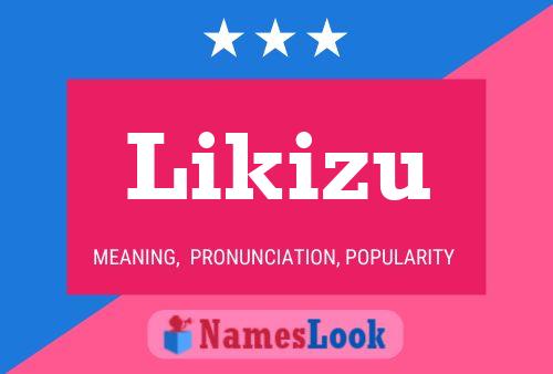 Likizu Name Poster