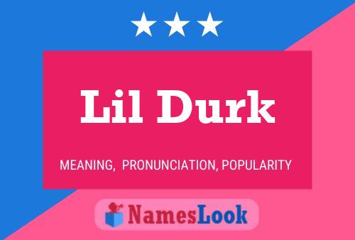 Lil Durk Name Poster