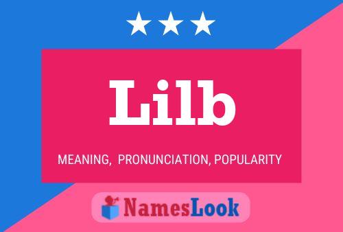 Lilb Name Poster