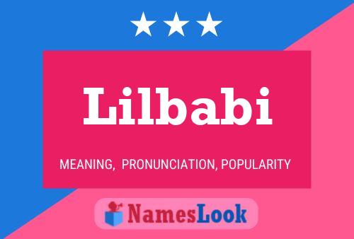 Lilbabi Name Poster