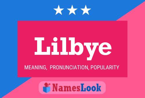 Lilbye Name Poster