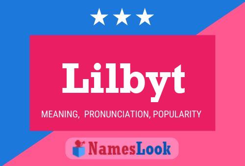 Lilbyt Name Poster