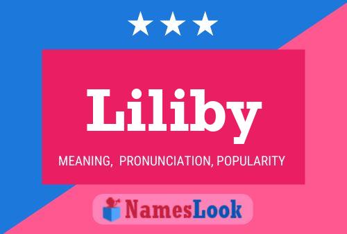 Liliby Name Poster