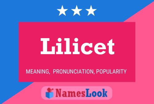 Lilicet Name Poster