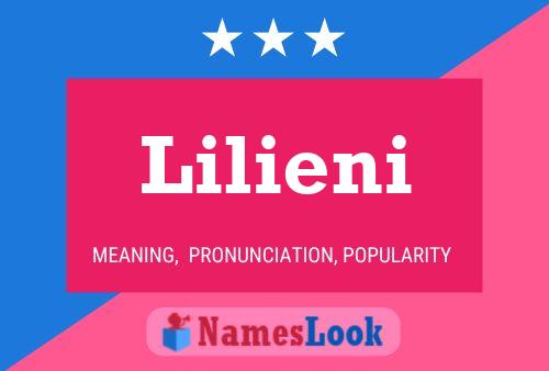 Lilieni Name Poster