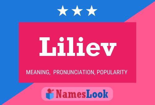 Liliev Name Poster