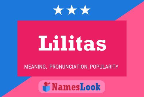 Lilitas Name Poster