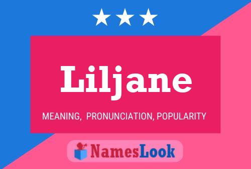 Liljane Name Poster