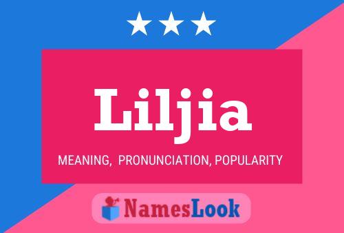 Liljia Name Poster