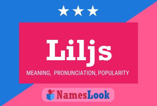 Liljs Name Poster