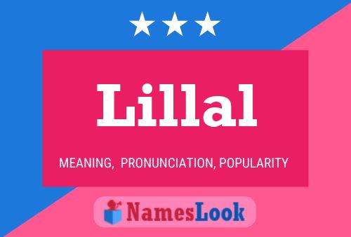 Lillal Name Poster