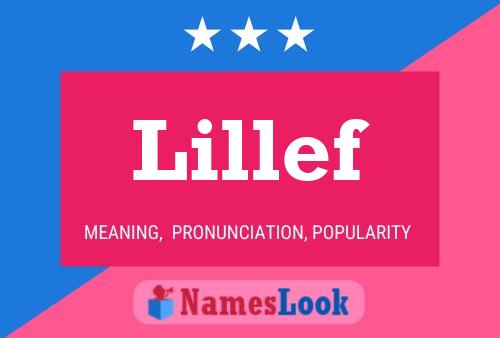 Lillef Name Poster