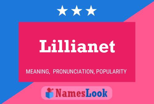 Lillianet Name Poster