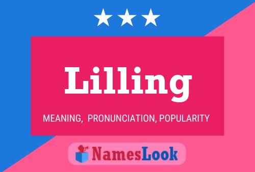 Lilling Name Poster