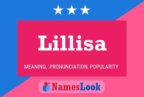 Lillisa Name Poster