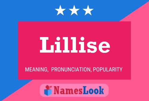 Lillise Name Poster