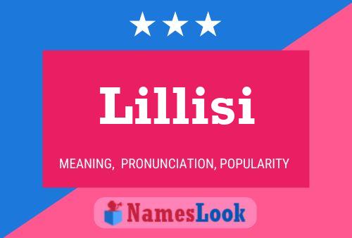 Lillisi Name Poster