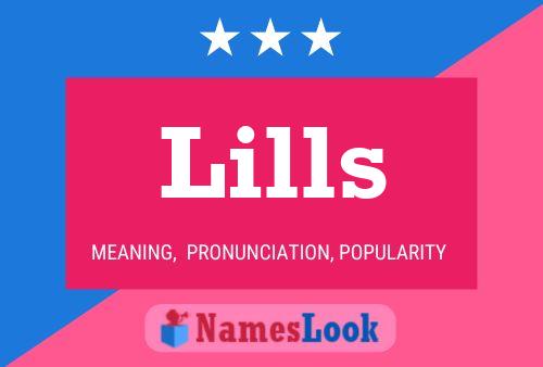 Lills Name Poster