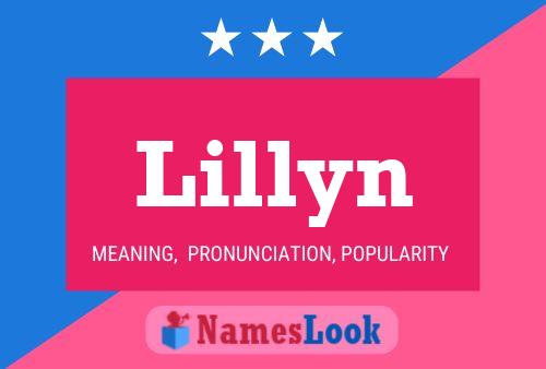 Lillyn Name Poster