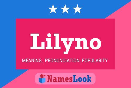 Lilyno Name Poster